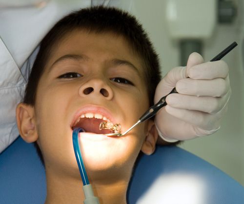 Boy in the Dental Chair