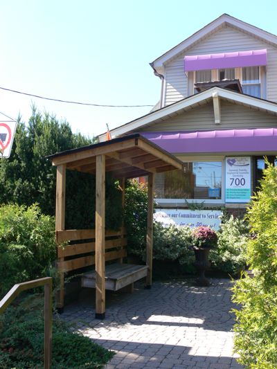 Use Our Safe Waiting Area Outside Dental Care Group on the Danforth